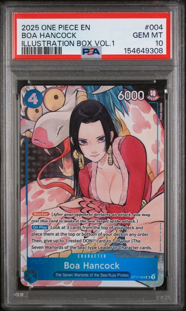 2025 One Piece Illustration Box Vol 1 #004 Boa Hancock front