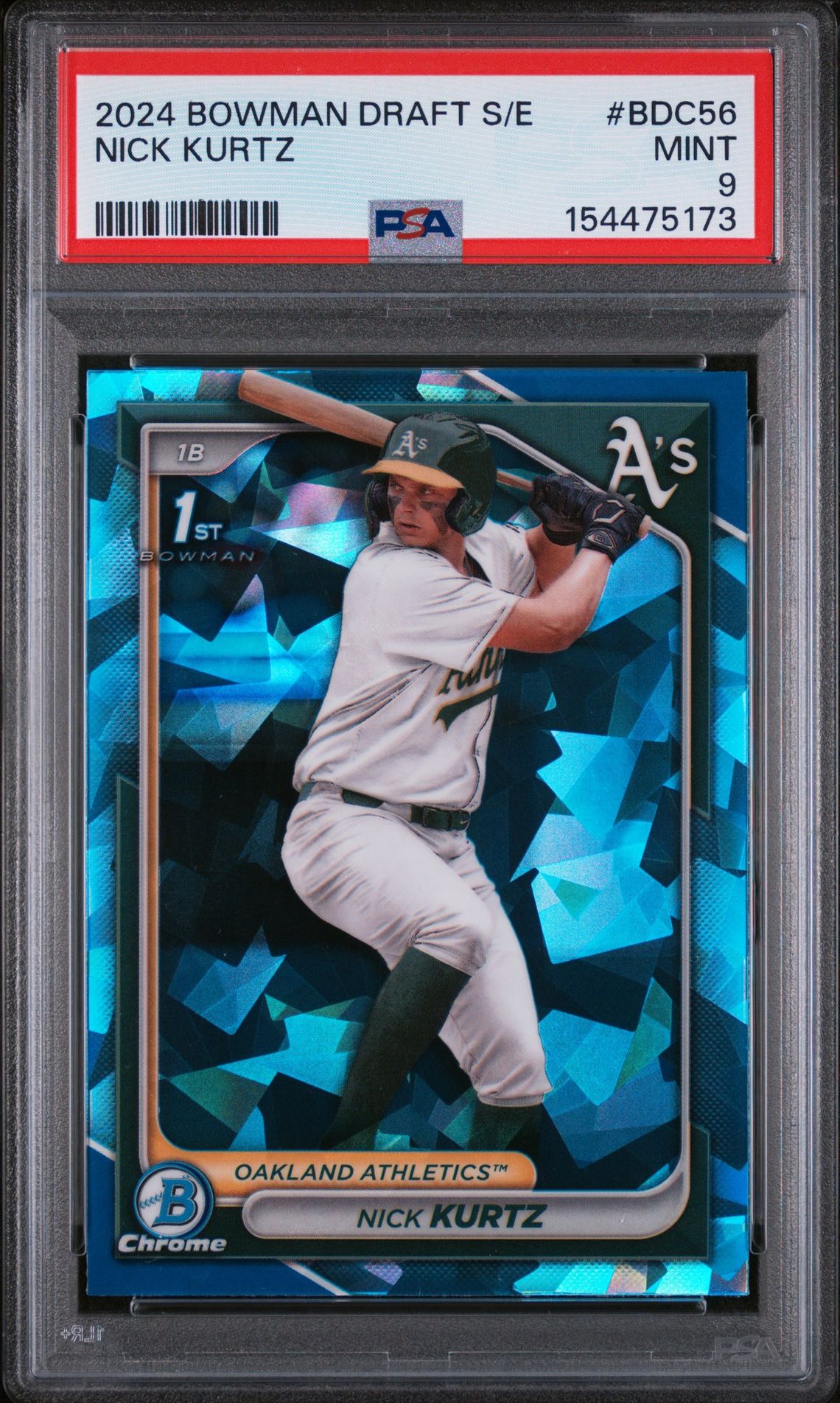 2024 Bowman BOWMAN DRAFT SAPPHIRE EDITION #BDC56 Nick Kurtz front