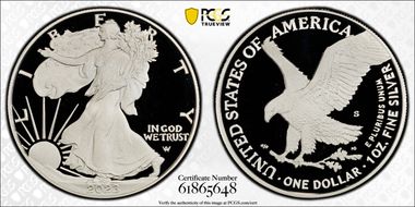 2023-S $1 Silver Eagle PR69DCAM
