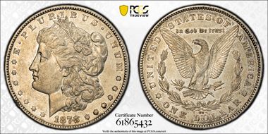 1878-CC $1 XF45
