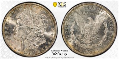 1881-S $1 MS63