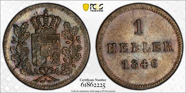 1846 Heller MS64BN