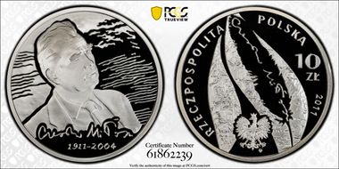 2011 MW 10 Zl Milosz PR70DCAM