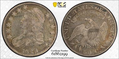 1823 50C O-110a, Ugly 3 VF25
