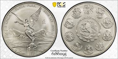 2018-Mo Onza Libertad Ag MS69