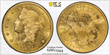 1901-S $20 N1