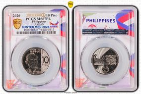 2026 10 Piso ASEAN MS67PL