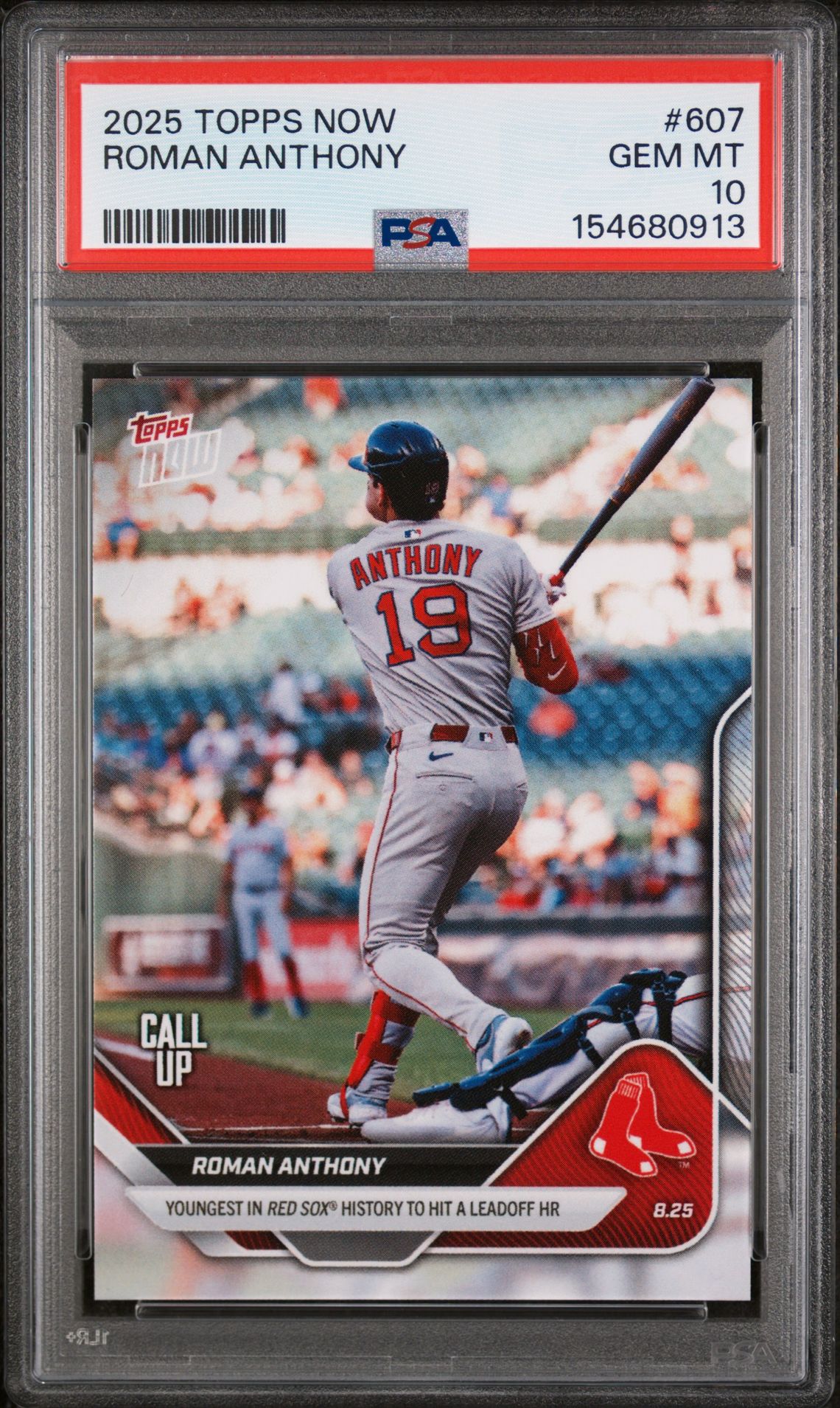 2025 Topps TOPPS NOW #607 Roman Anthony front