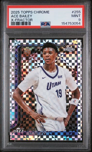 2025 Topps Topps Chrome Xfractor #255 Bailey front