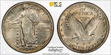 1925 25C MS63FH
