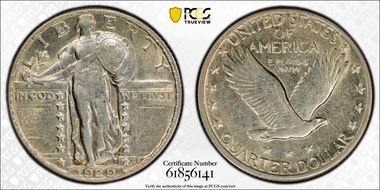 1929 25C AU53