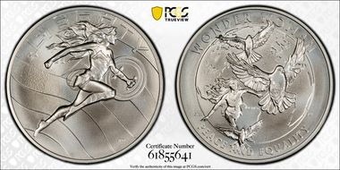 2025 Medal DC Comics - Wonder Woman 1oz Ag First Strike MS69