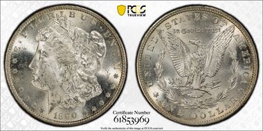 1890-S $1 MS63