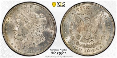 1878-S $1 MS63
