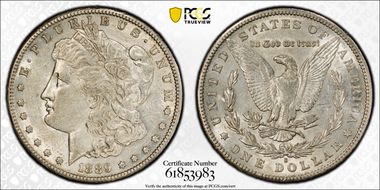 1889-S $1 AU53