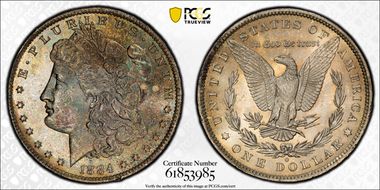 1884-O $1 N1
