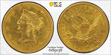 1901-O $10 N1