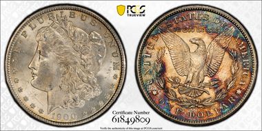 1900 $1 MS64