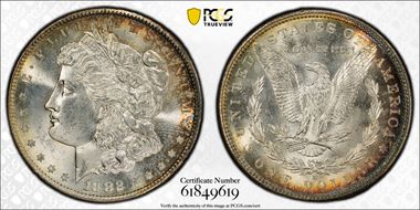 1882-S $1 MS63