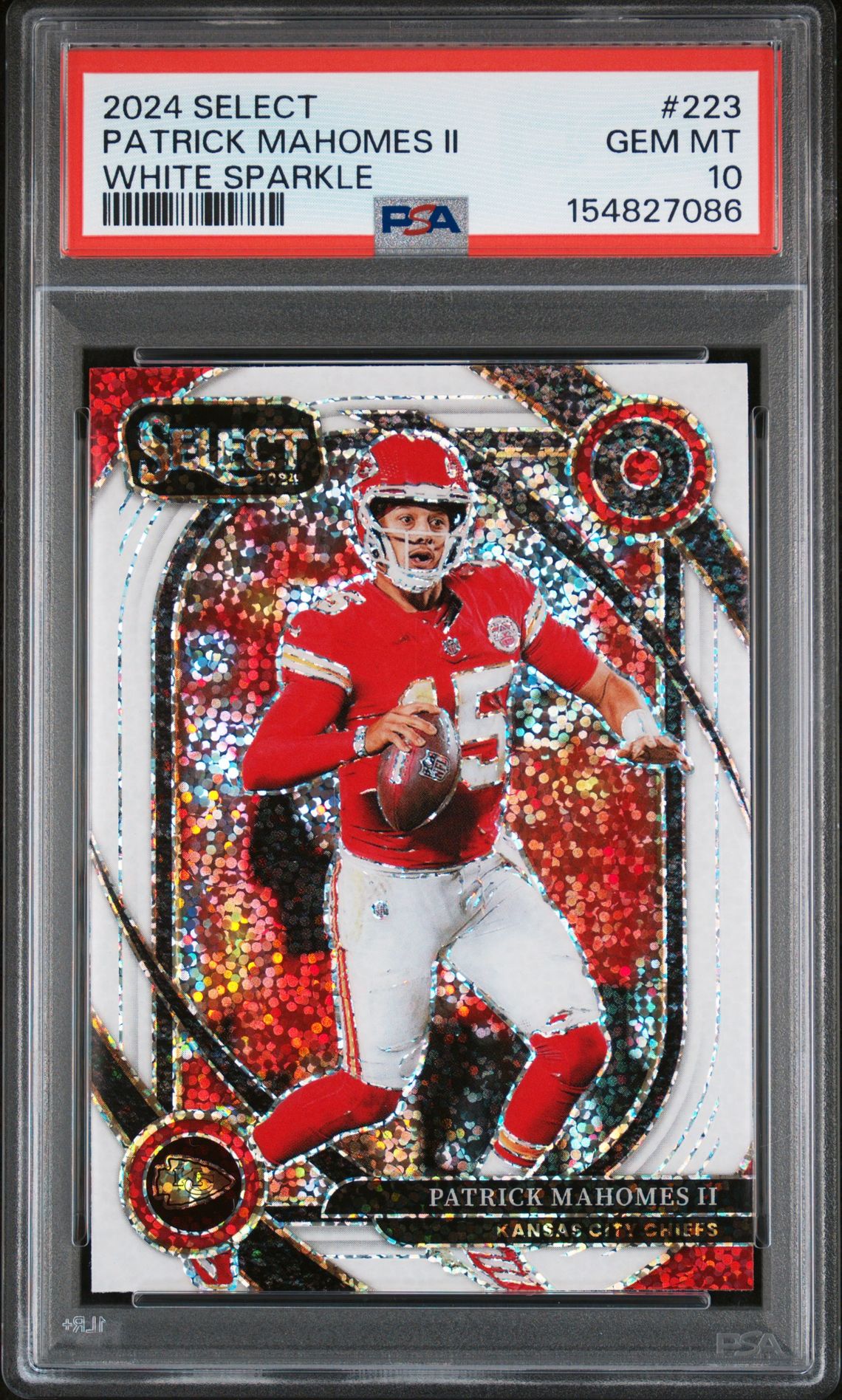 2024 Panini PANINI SELECT White #223 Patrick Mahomes Ii front