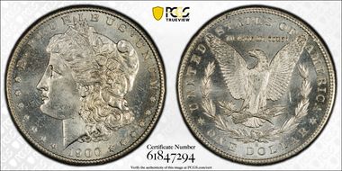 1900-S $1 MS65