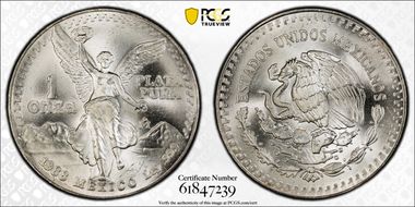 1988-Mo Onza Libertad Ag - DDO MS67