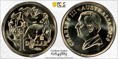 2026 $1 Brandenburg Gate Privy Berlin World Money Fair MS68