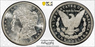 1881-S $1 MS63