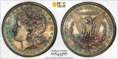 1881-S $1 MS64