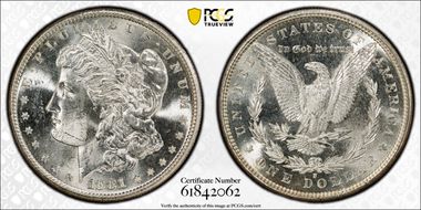 1881-S $1 MS63