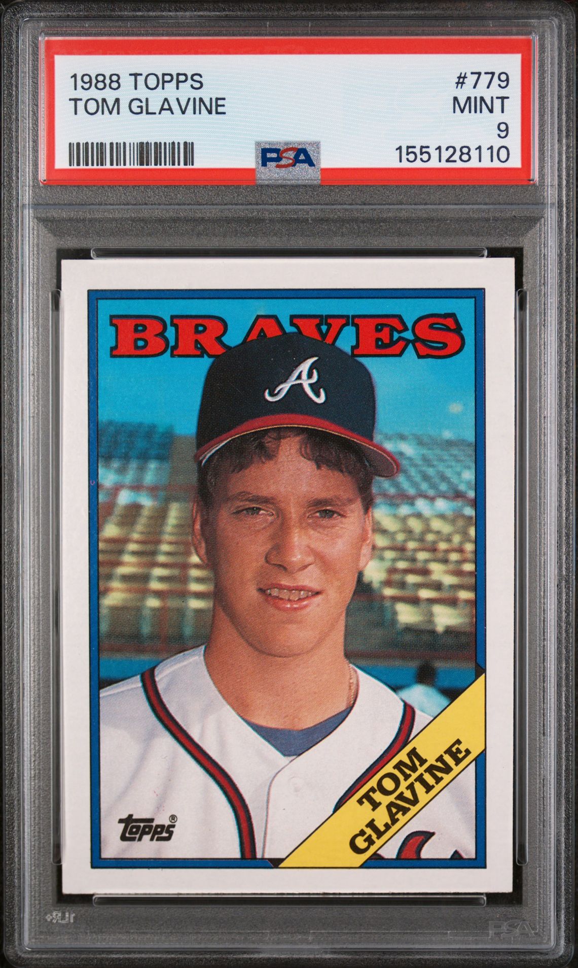1988 Topps TOPPS #779 Tom Glavine front