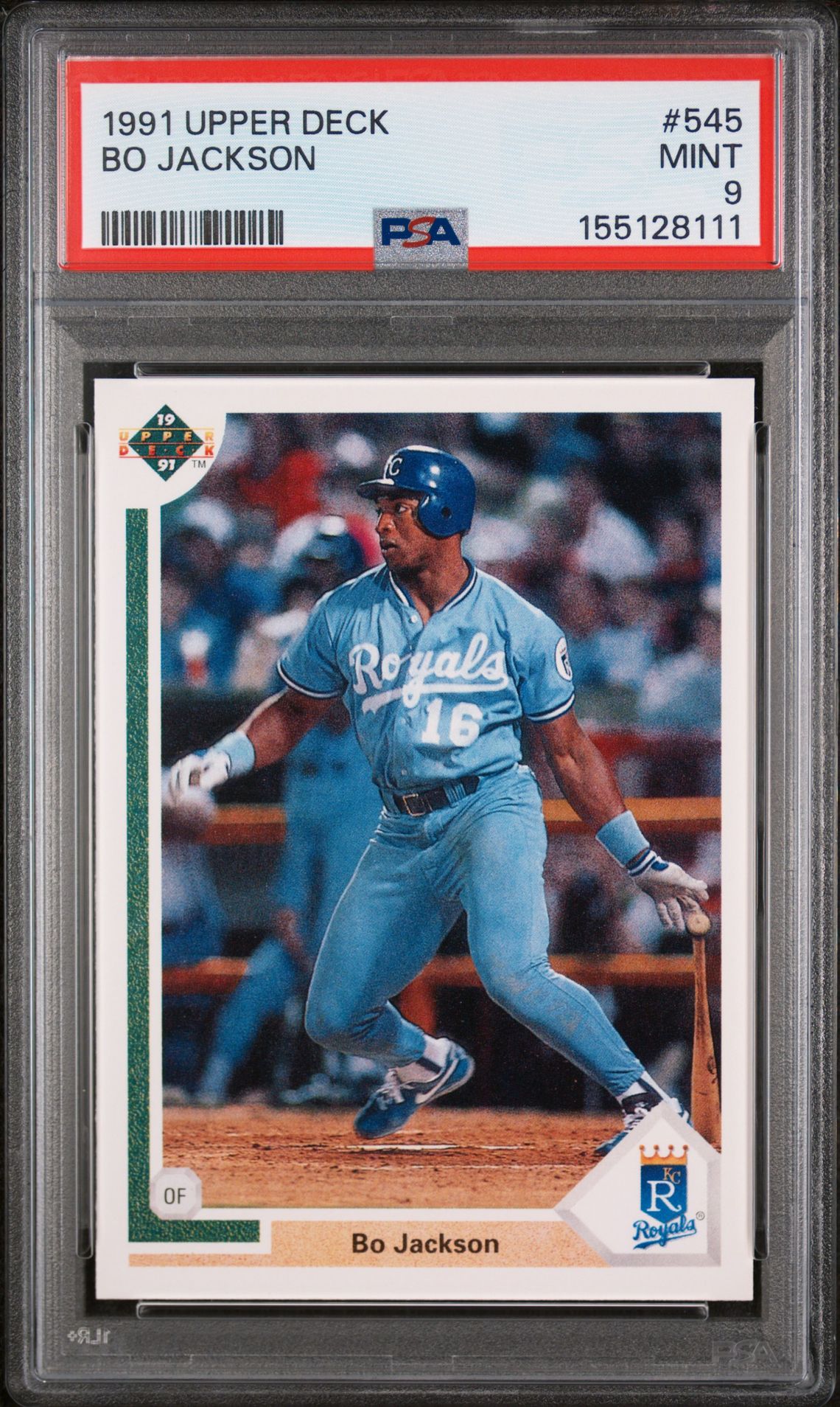 1991 Upper Deck UPPER DECK #545 Bo Jackson front