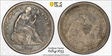 1846 $1 XF45