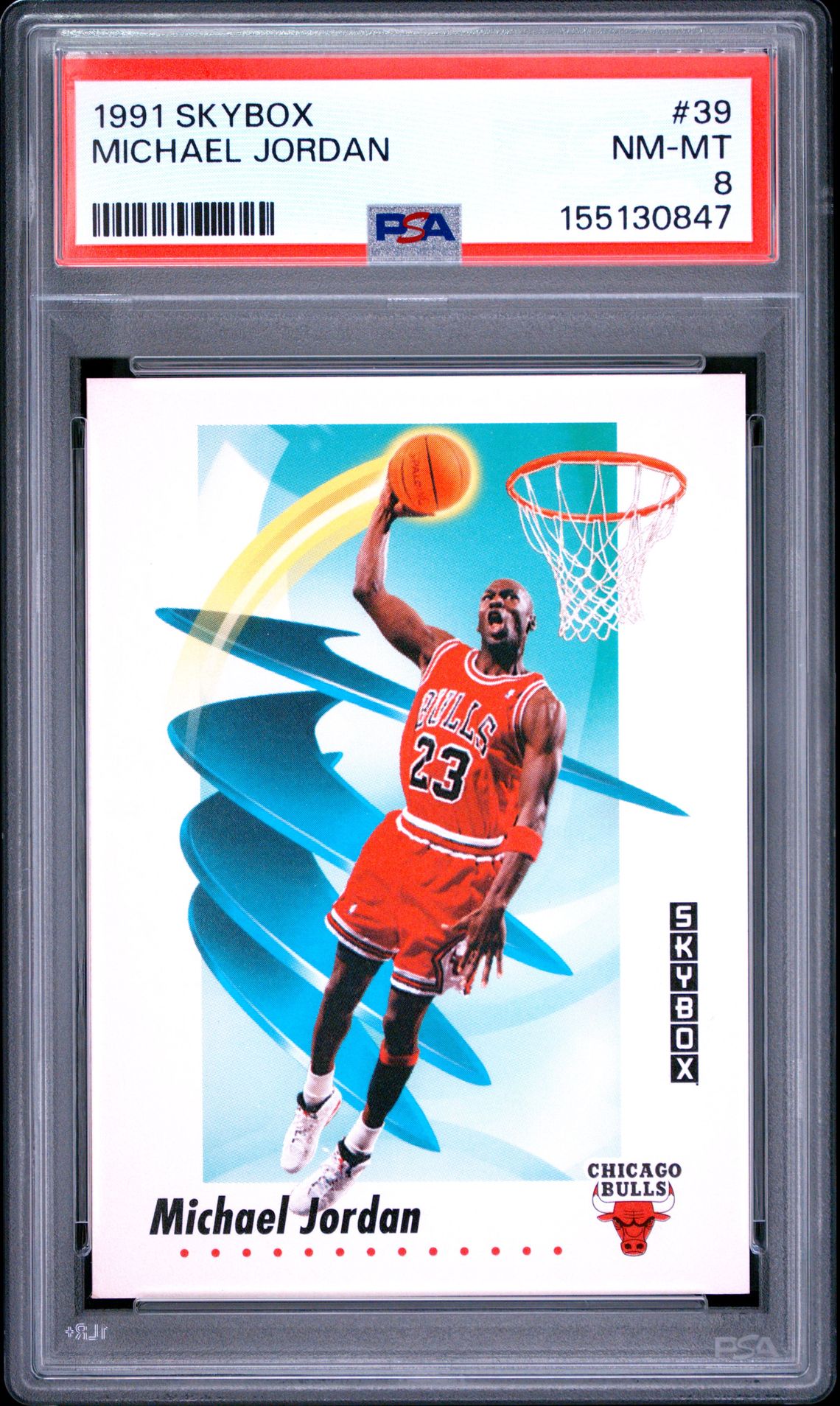 1991 SkyBox #39 Michael Jordan front