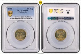 1995 50 Rup MS66