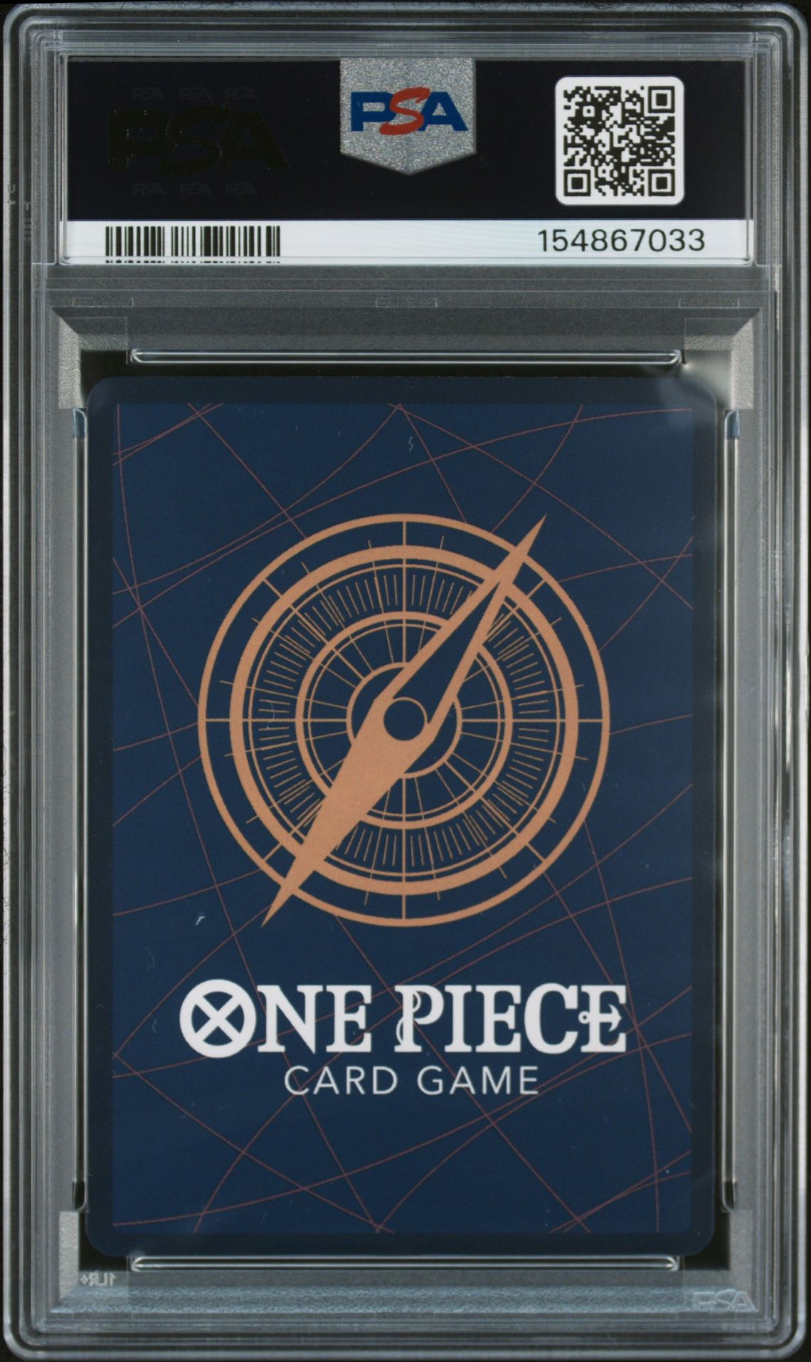 2026 One Piece Op14-Eb04-The Azure Sea's Seven Dracule Mihawk #119 (Alternate Art) Gem Mt 10 back