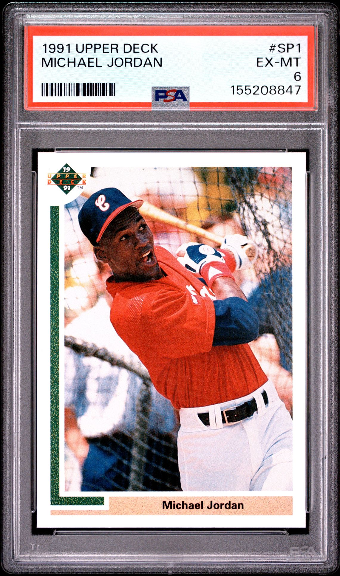 1991 Upper Deck Michael Jordan #Sp1 Ex-Mt 6 front