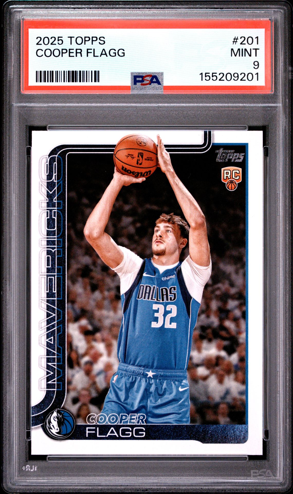 2025 Topps Cooper Flagg #201 Mint 9 front