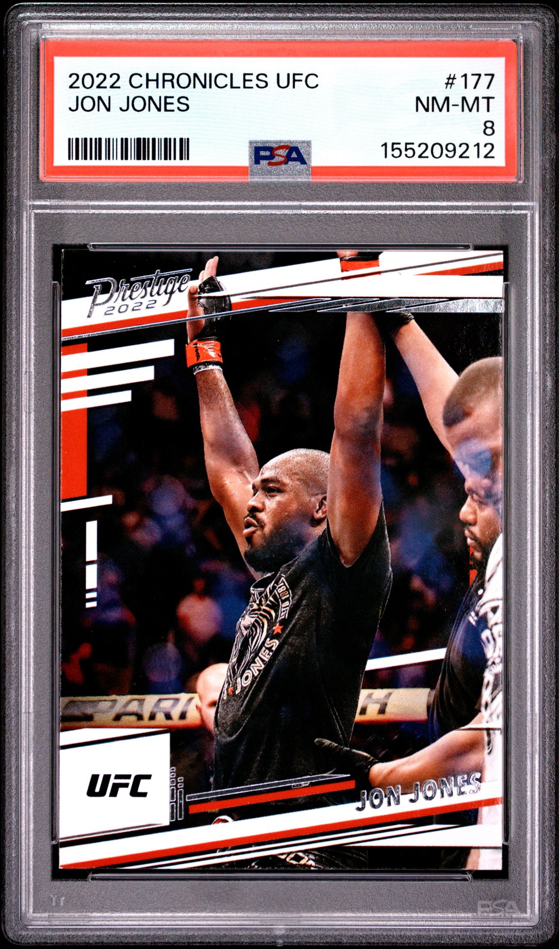 2022 Panini Chronicles Ufc Jon Jones #177 Nm-Mt 8 front