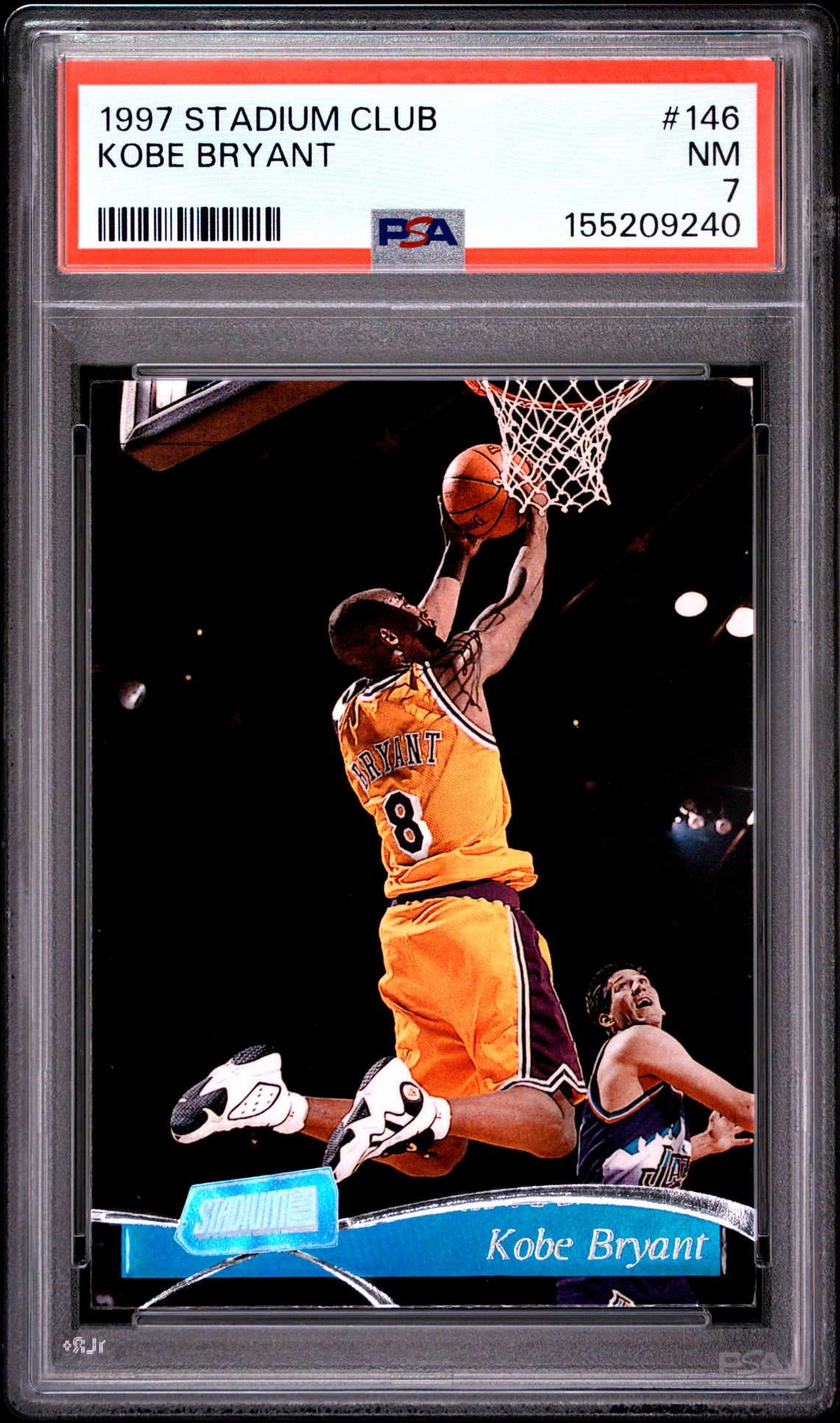 1997 Stadium Club Kobe Bryant #146 Nm 7 front
