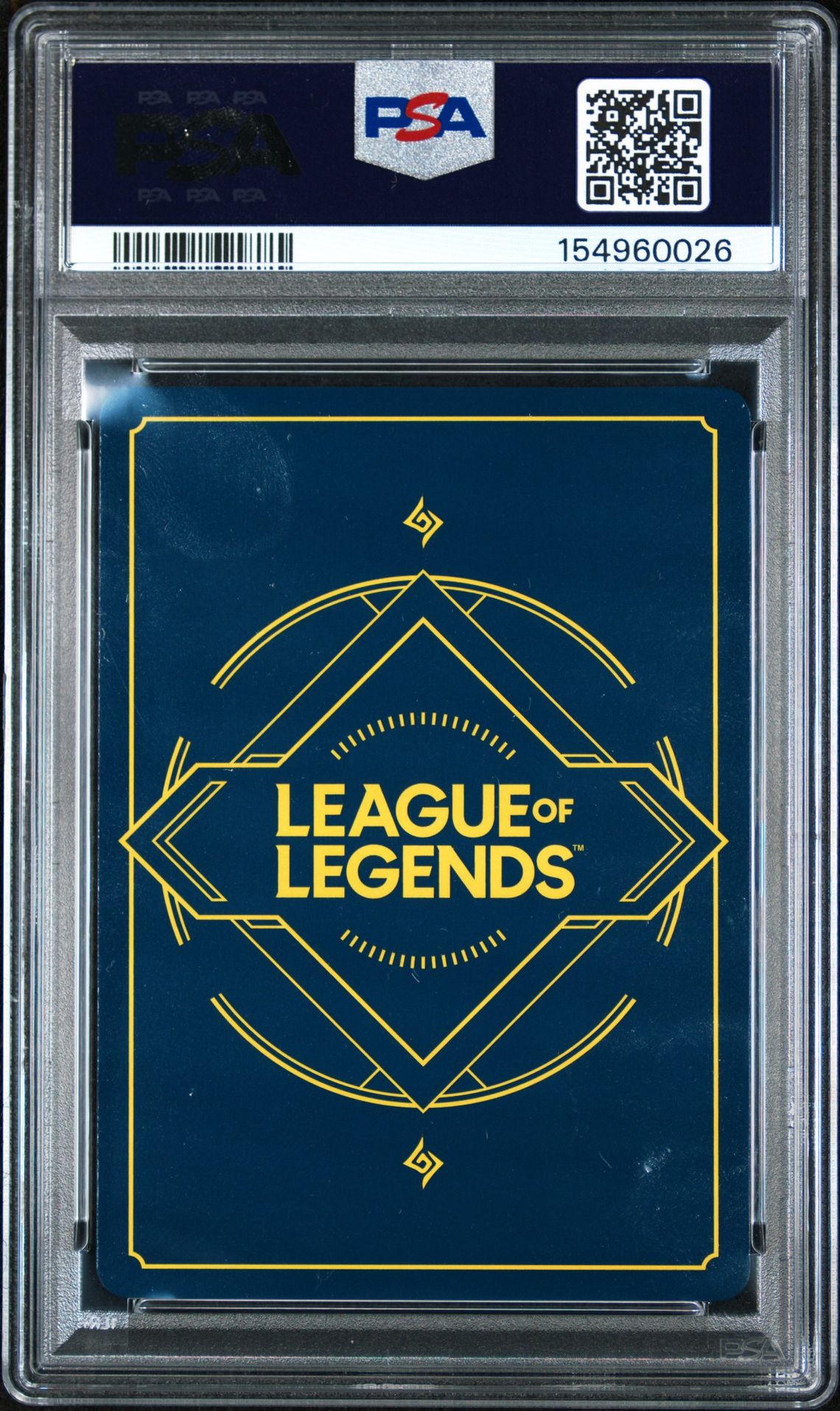2026 Riftbound: League Of Legends Sfd-Spiritforged Teemo #230 (Overnumber) Gem Mt 10 back view - PSA certificate #154960026