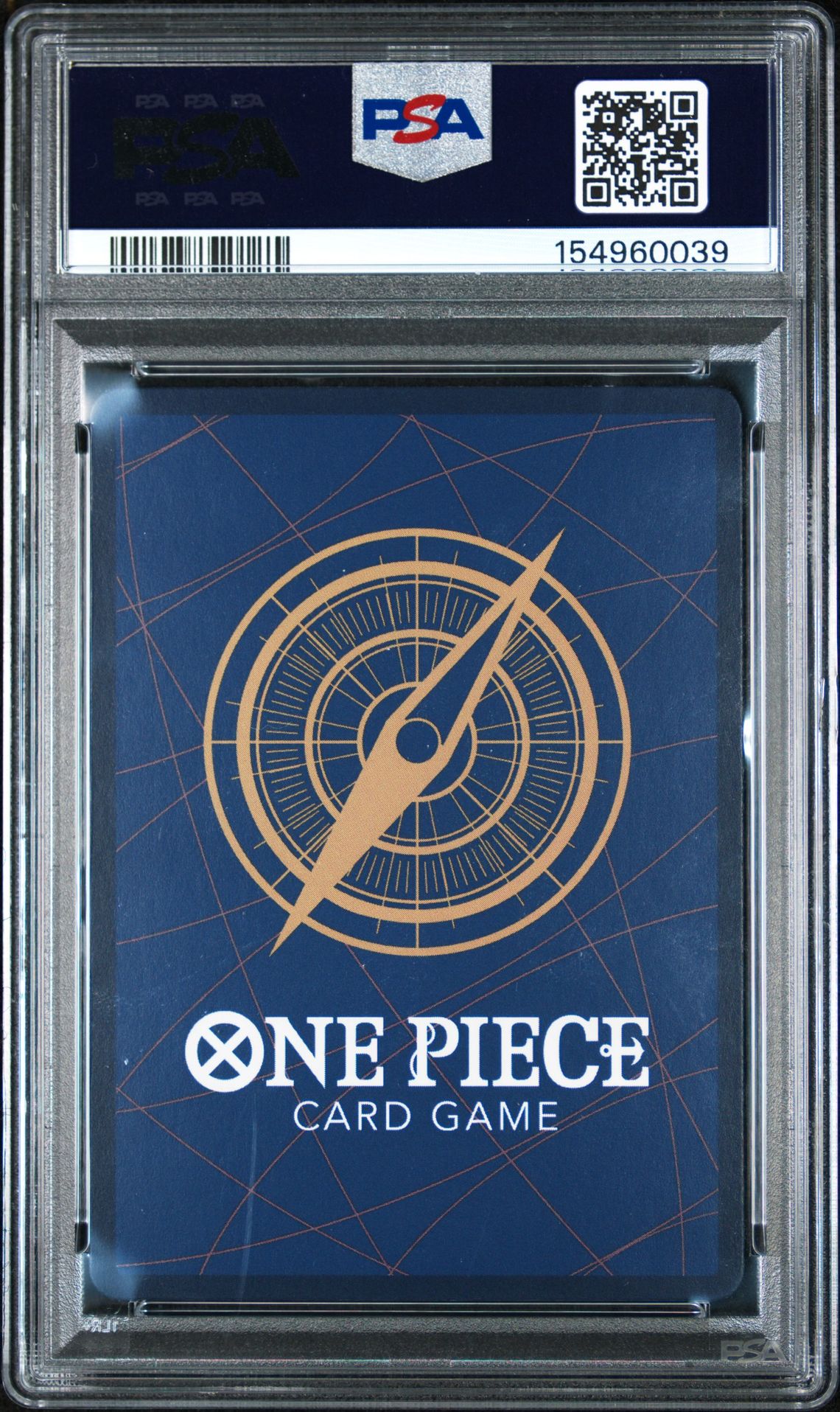 2025 ONE PIECE OP11-A FIST OF DIVINE SPEED G/G F/F PISTOL RED HAWK ALTERNATE ART 114 GEM MT 10 back