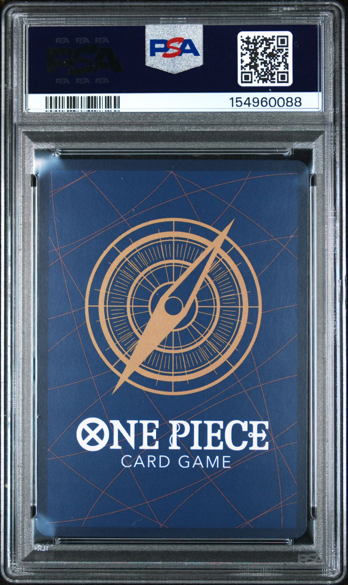 2026 One Piece Op14-Eb04-The Azure Sea's Seven Sengoku #046 (Special Alternate Art) Gem Mt 10 back view - PSA certificate #154960088