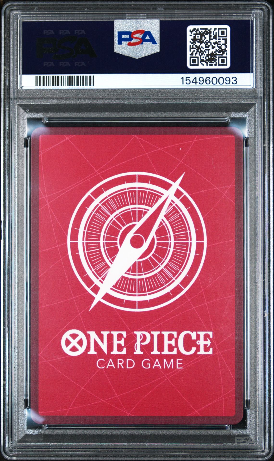2024 One Piece Promos Monkey D. Luffy #P (Sealed Battle Vol.2) Gem Mt 10 back view - PSA certificate #154960093
