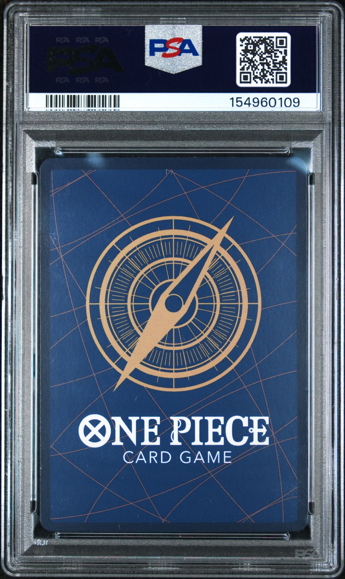 2025 ONE PIECE OP11-A FIST OF DIVINE SPEED MONKEY D. LUFFY  118 GEM MT 10 back
