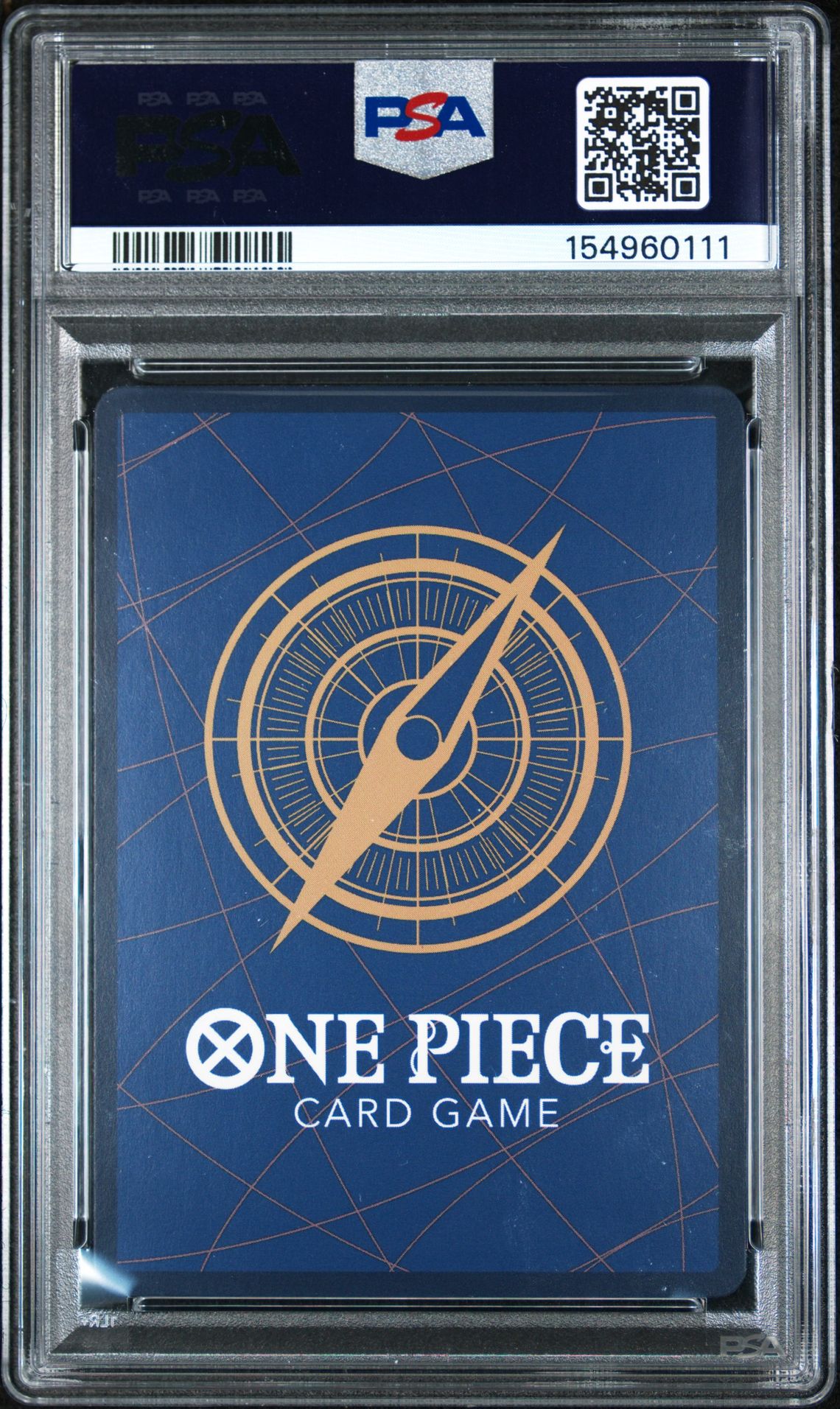 2024 One Piece Op06-Wings Of The Captain O-Nami #101 (Alternate Art) Gem Mt 10 back view - PSA certificate #154960111