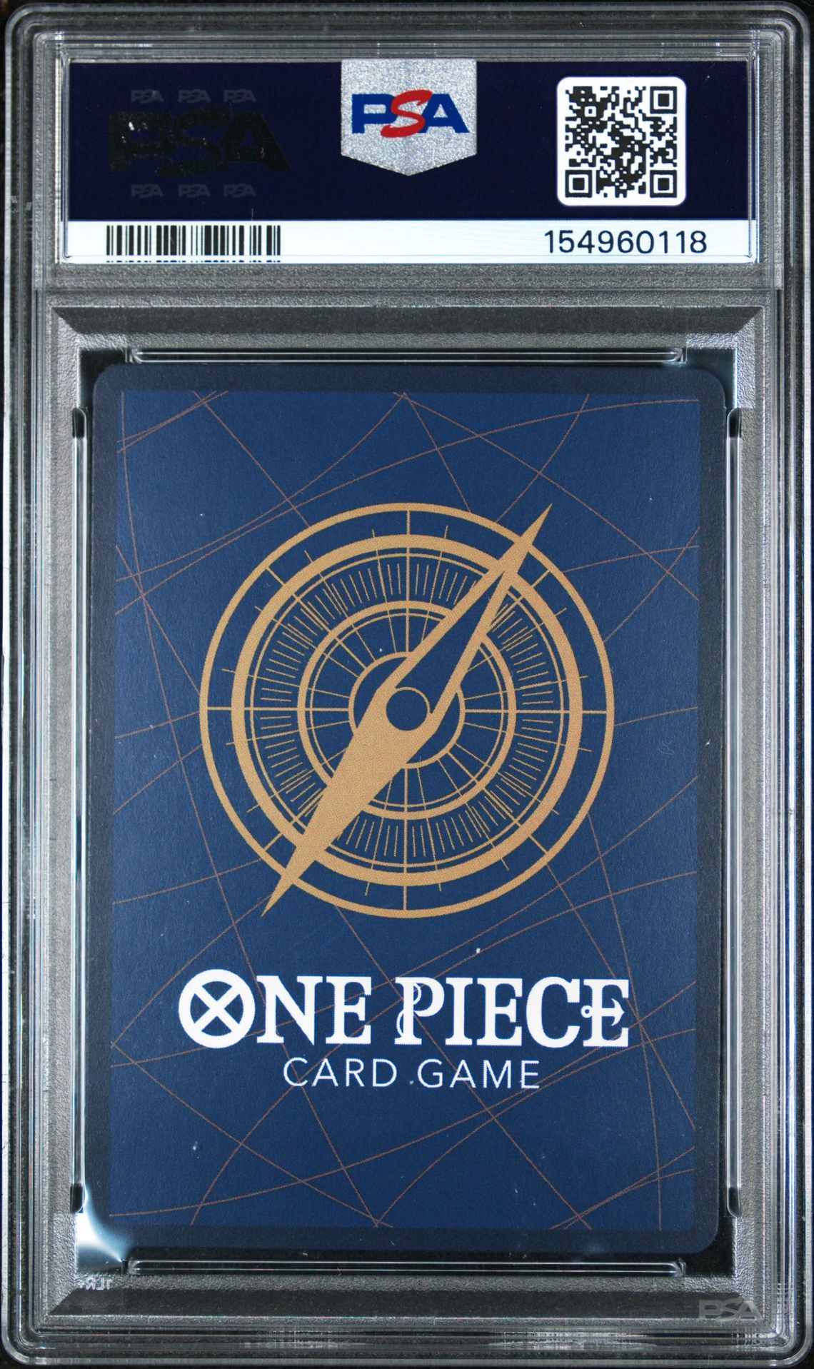 2025 One Piece Prb02-Premium Booster -One Piece Card The Best- Vol.2 Sabo #014 (Alternate Art) Gem Mt 10 back view - PSA certificate #154960118