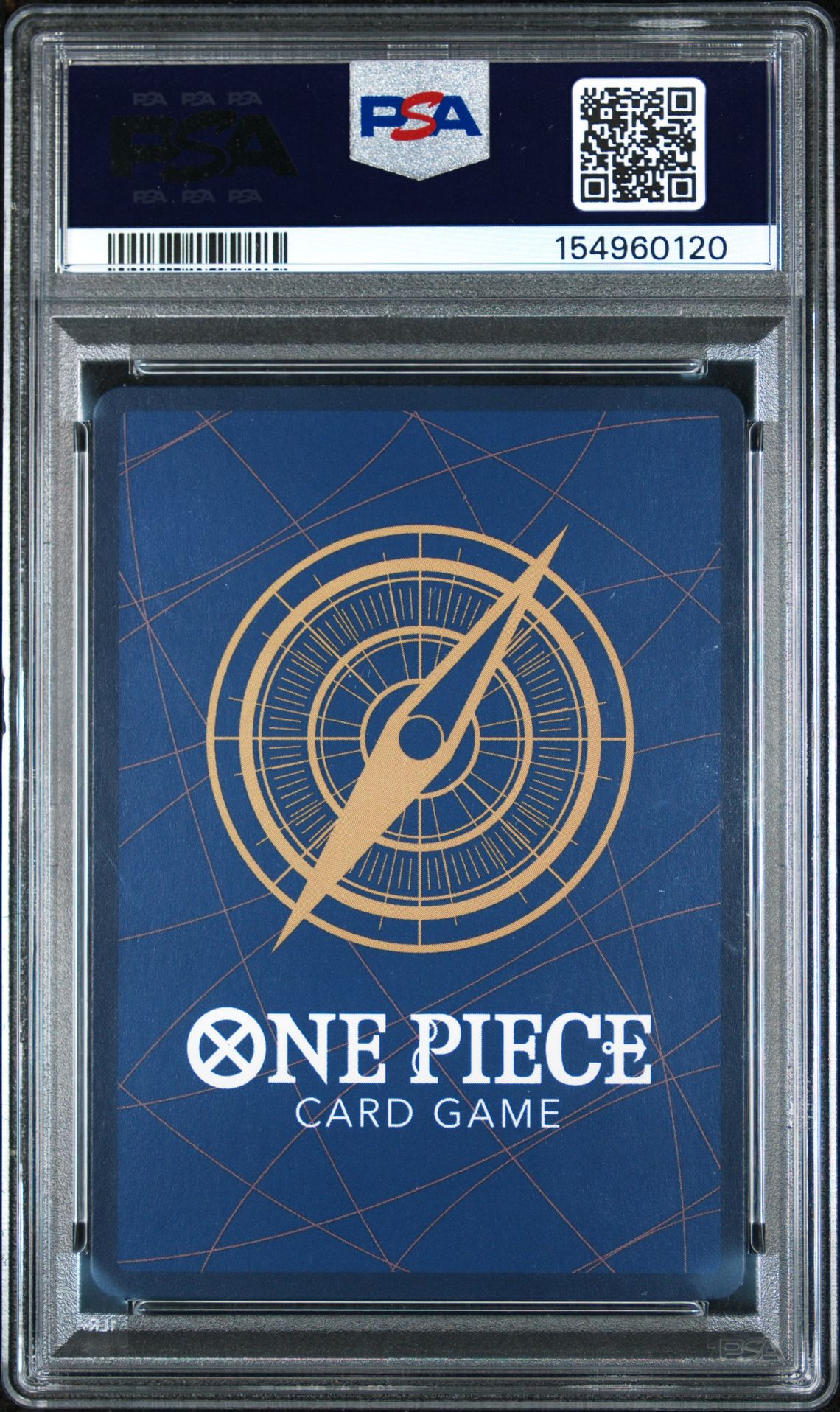 2024 One Piece Op06-Wings Of The Captain O-Nami #101 (Alternate Art) Gem Mt 10 back view - PSA certificate #154960120