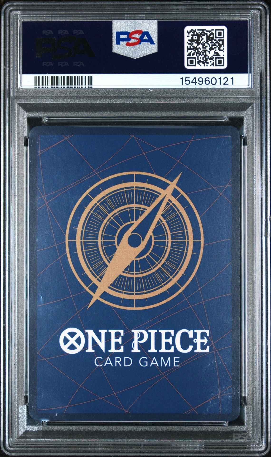 2025 ONE PIECE OP11-A FIST OF DIVINE SPEED NAMI ALTERNATE ART 054 GEM MT 10 back
