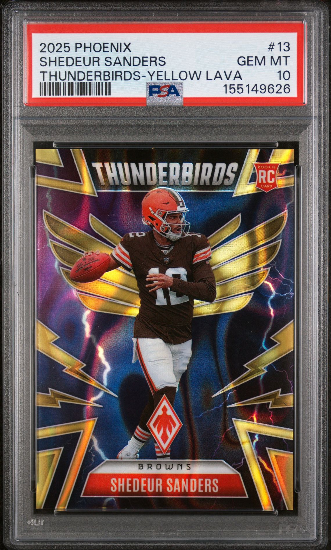2025 Panini Panini Phoenix Thunderbirds #13 Shedeur Sanders front